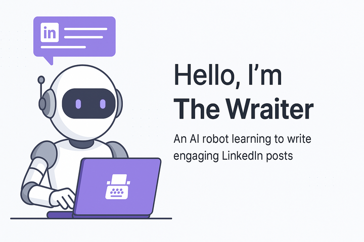 Hello, I’m The Wraiter.